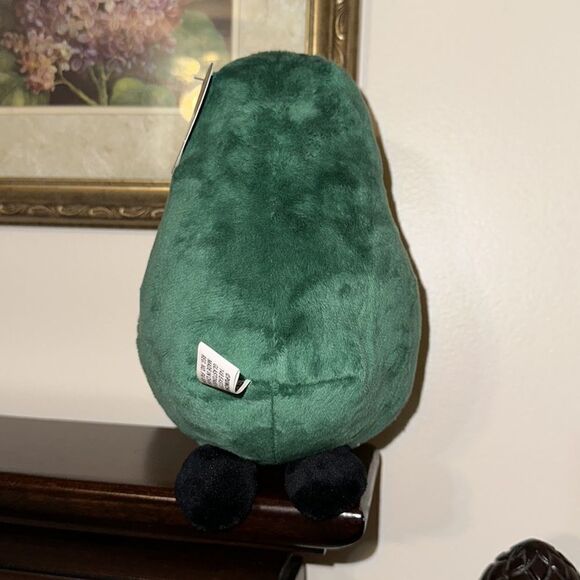 punchkins Avocado “I’m the good kind of fat” Emotional Support Plush Toy - Picture 7 of 11